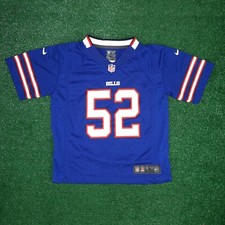 Jerry Hughes NFL Nike Buffalo Bills Home Blue BOYS Game Jersey