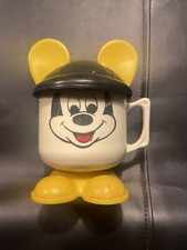 Vintage Mickey Mouse Disney Sippy Cup 1980s