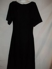 Ladies Size S Calvin Klein Black Sweater Dress