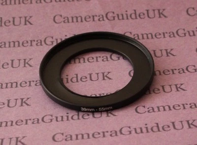 MPIXO 39 mm auf 55 mm Stecker-Buchse Step Up Filter Ring Adapter 39 mm-55 mm
