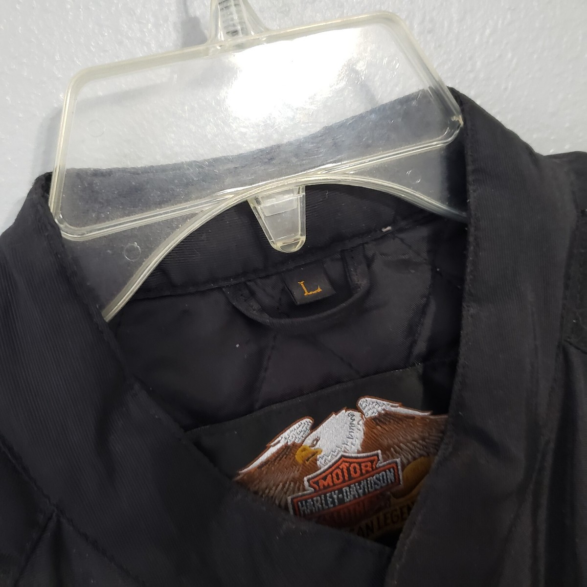 Harley-Davidson Sz L Functional Nylon Lined Riding Jacket