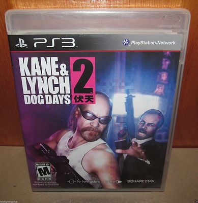 BRAND NEW SEALED Kane & Lynch 2: Dog Days PS3 PlayStation 3 Square Enix
