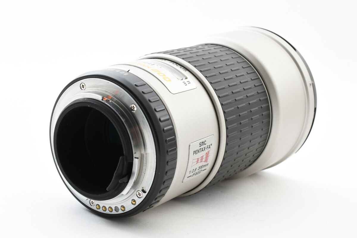 Pentax smc PENTAX-FA 200mm F2.8 ED IF AF Lens Silver w/Box Pentax smc PENTAX-FA 200mm F2.8 ED IF AF Lens Silver w/Box