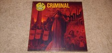 Criminal 'Sacrificio' LP Orange/Black Splatter Vinyl - NEW & SEALED