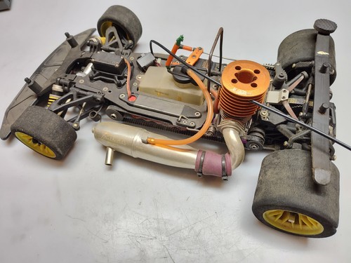 Vintage Serpent Vector V Nitro RC Car AWD w/ Mauro Collari RB Concept Engine - Picture 20 of 24
