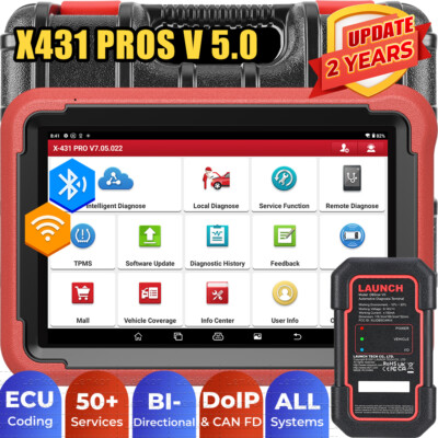 2025 LAUNCH X431 PROS V+ OBD2 Diagnosegerät ALL SYSTEM ECU Codierung