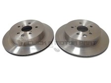 REAR 2 BRAKE DISCS PAIR BRAND NEW (VENTED) FOR LEXUS IS220D IS250 2005-2011