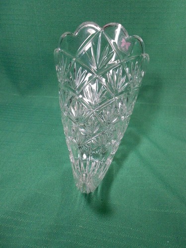 Waterford Marquis Crystal Vase Cornucopia Horn of Plenty 10 Inch - Picture 2 of 7