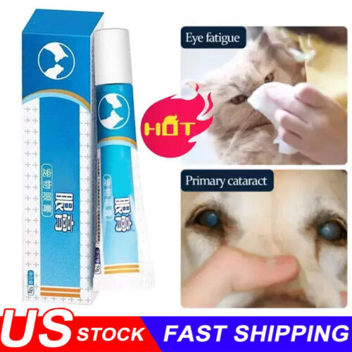 Pet Cat Dog Eye Ointment Pet Eye Ointment 10g Corneal Inflammation Eye Ointment