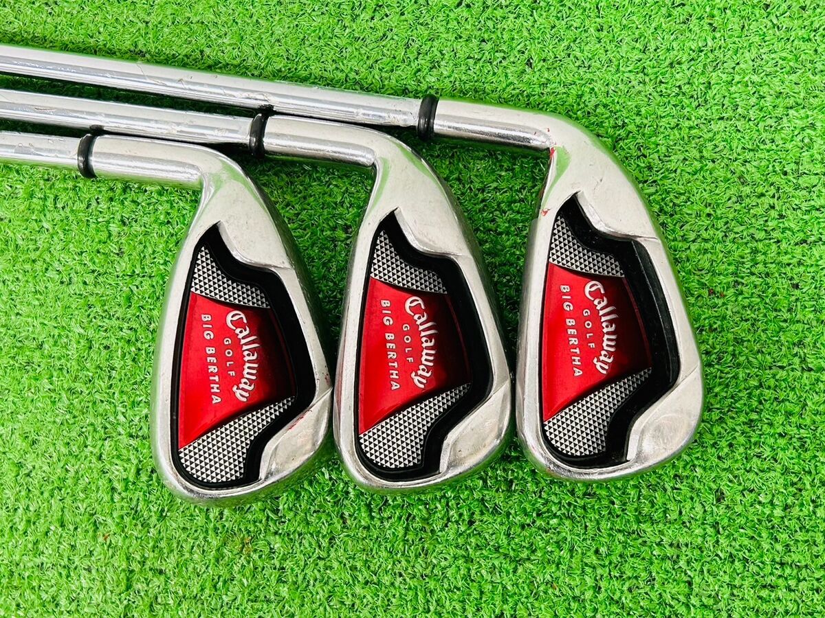 Set of 7 x Callaway Big Bertha 2006 4-PW Uniflex Steel Shafts Callaway Grips Set of 7 x Callaway Big Bertha 2006 4-PW Uniflex Steel Shafts Callaway Grips