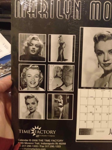 MARILYN MONROE 2007 CALENDAR WITH 2 SMALLER CALENDARS INCLUDED, NEW, SEALED, MIN - Picture 5 of 9
