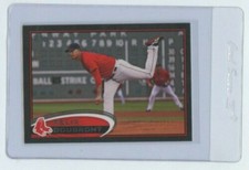 2012 Topps Update Series Black Border Parallel Felix Doubront 29/61 #US248