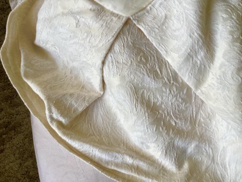 Marks And Spencer M&S Double Bed Valance Rich Cream Colour Brand New - Foto 1 di 10