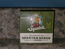Dr. Squatch Halo Spartan Scrub Limited Edition Soap Bars w/ In Game DLC Code 