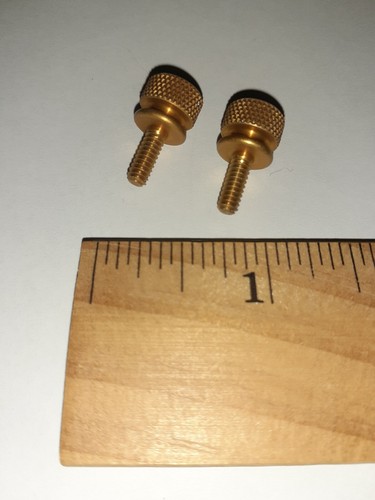 2PCs Color Aluminum Knurled Thumb Screw Bolts For PC Case Computer USA FAST SHIP - Picture 17 of 22
