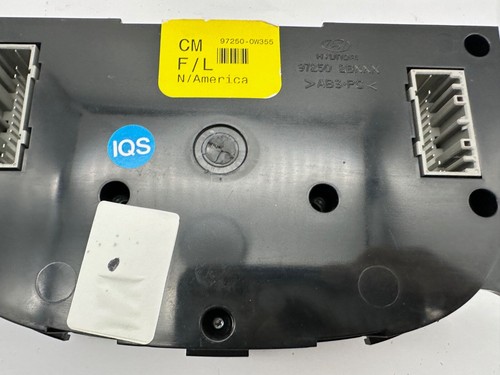 OEM 10-12 Hyundai Santa Fe AC Heater Digital Temperature Climate Control Switch - Picture 18 of 22