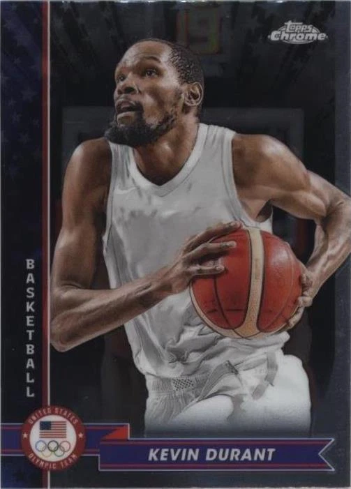 2024 Topps Chrome U.S. Olympic & Paralympic Team and Hopefuls - Kevin Durant #66