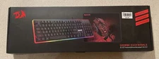 Redragon S107 Wired Gaming Keyboard, Mouse, Mouse Pad 3-In-1 Set for PC Computer
