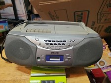 Sony CFD-S26 Mega Bass Port CD Taper FM Radio Cassette Player Radio