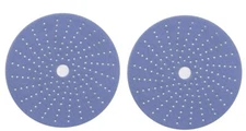 Sunmight 76519 Multi-Hole Ceramic Film Abrasive 800 Grit 6 in. Grip Disc(2 Pack)