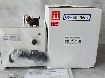 Nissho Kogyo Down Transformer 1500W Voltage NDF-1500EX Converter230V/240V Japan