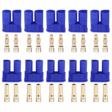 10 Pairs AMASS EC2 Connector Plug for RC Car Plane Helicopter Battery Lipo ESC