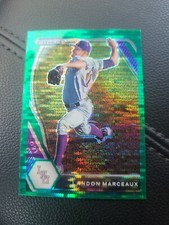 LANDON MARCEAUX 2021 Panini Prizm Draft Picks #PDP80 Green Pulsar Prizm