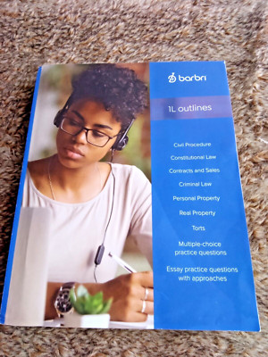 2020 Barbri 1L Outlines First Year Outlines Paperback Law Workbook