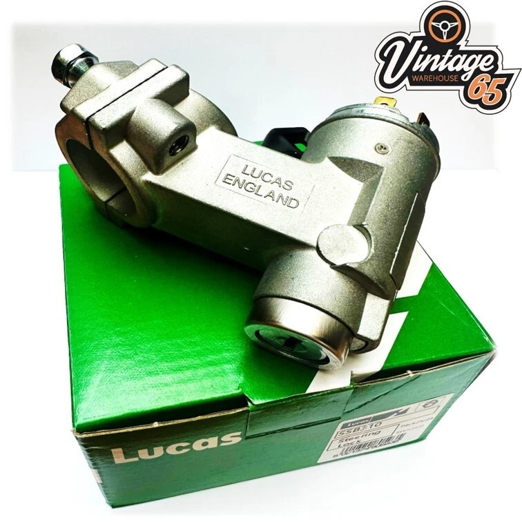 Classic MG MGB Genuine Lucas Ignition Switch Steering Lock Barrel 2 Keys BHA5215 - Image 2 of 2