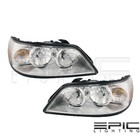 Fits 2005-11 Lincoln Town Car Headlights Headlamps Pair Left right set