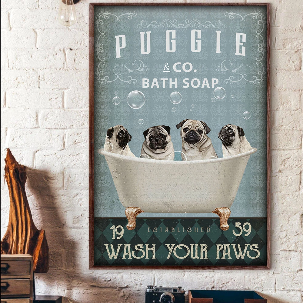 Pug 2025 dog soap