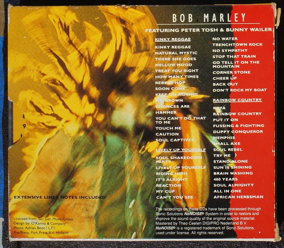 Bob Marley - Reggae Hits (softbox) -3xCD [14149] US - Image 2 of 4