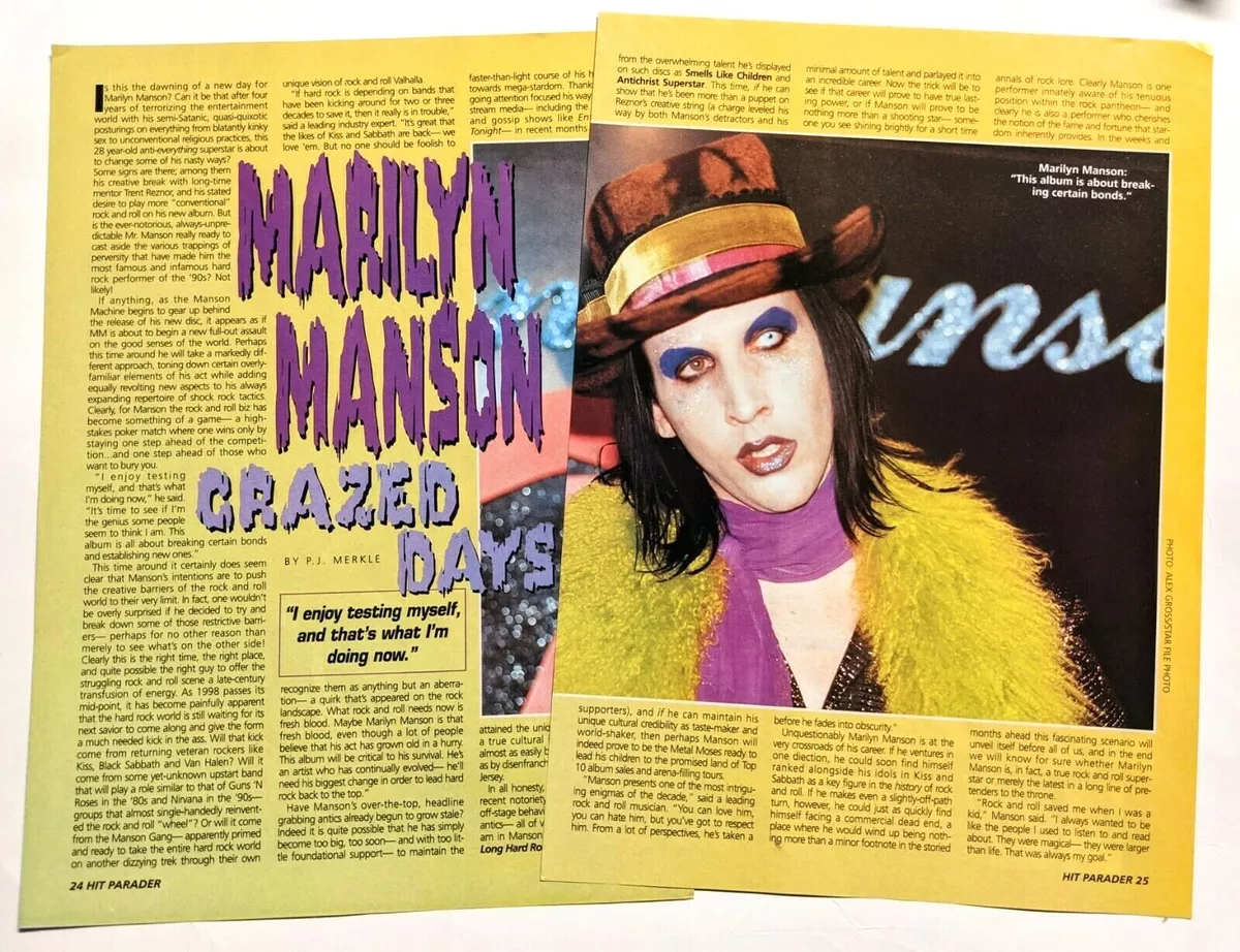 Marilyn Manson - Exclusive Interviews, Pictures & More