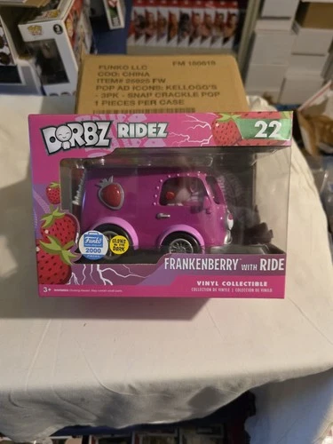 Funko Dorbz Ridez! Ad Icons #22 FrankenBerry Ride LE/2000 (Funko Shop/GITD)