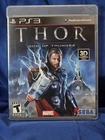Thor God of Thunder PS3 (Sony PlayStation 3, 2011) PS3 Complete CIB