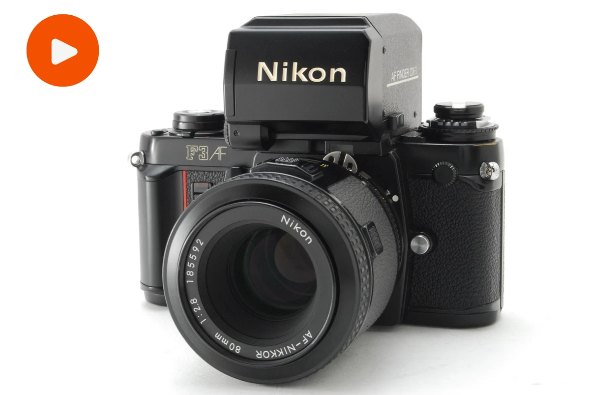 フィルムカメラ NIKON F3AF 80 2.8 F3AF with AF 80mm f/2.8 & AF 200mm f/3.5 ED-IF