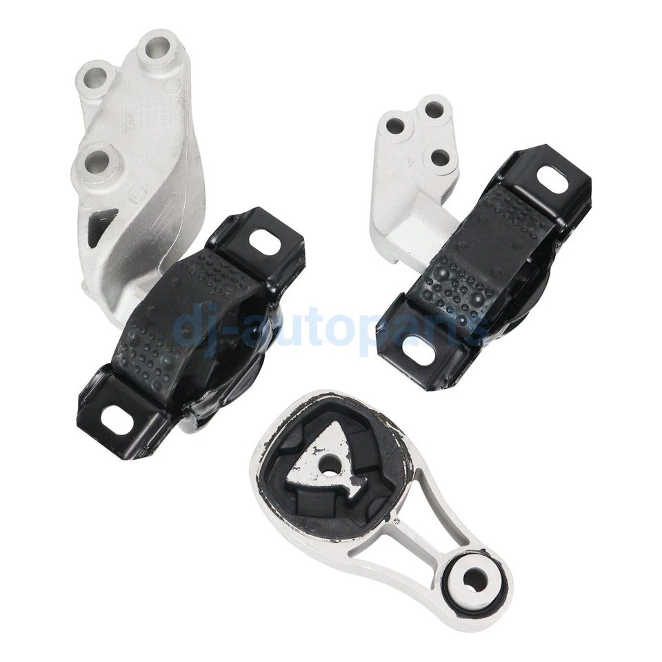 Set of 3pcs Engine Motor & Transmission Mount Set For Smart Fortwo 451 2008-2015 Foto 4 de 4