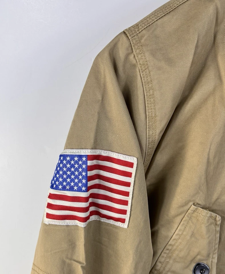 RRL Ralph Lauren Dragon US Military Field M65 Utility Jacket Coat 1st Airwing M - Image 4 of 4