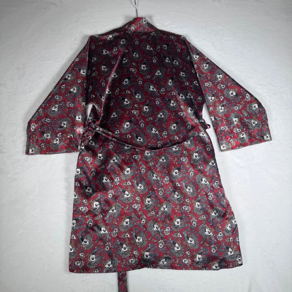 Bata de baño para niños Disney oculta con estampado de cachemira de Mickey Mouse *Sin etiqueta Foto 3 de 4