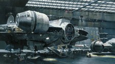 Star Wars millennium falcon spaceship xwing Custom Gaming Mat Desk 3959