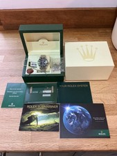 Rolex Submariner Men's Black Watch - 16610LV - Kermit