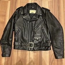 schott 618h 38 perfecto horsehide leather motorcycle jacket 641 613 618
