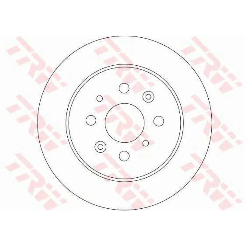 TRW Kit Discos de Freno Traseros Completo + Pastillas para Honda Civic VII Sedán - Imagen 3 de 4