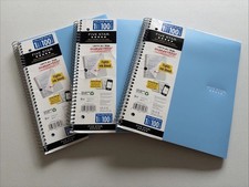 Pack Of 3 Five Star Spiral Notebooks, Light B...