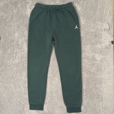 Vintage Air Jordan Sweatpants Joggers Youth Size XL Green 13-15 Year Thick 28x30