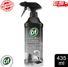 Cif Stainless Steel Specialist Cleaner Spray, 435ml (Pack of 1) 7.72 per litre