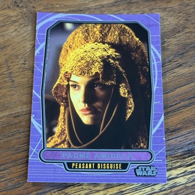 Padme Amidala 2013 Topps Star Wars Galactic Files Card #402 Peasant Disguise