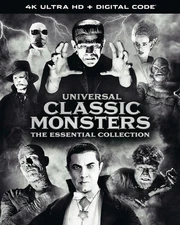 Universal Classic Monsters The Essential Collection - 4K Ultra HD + Digital 4K