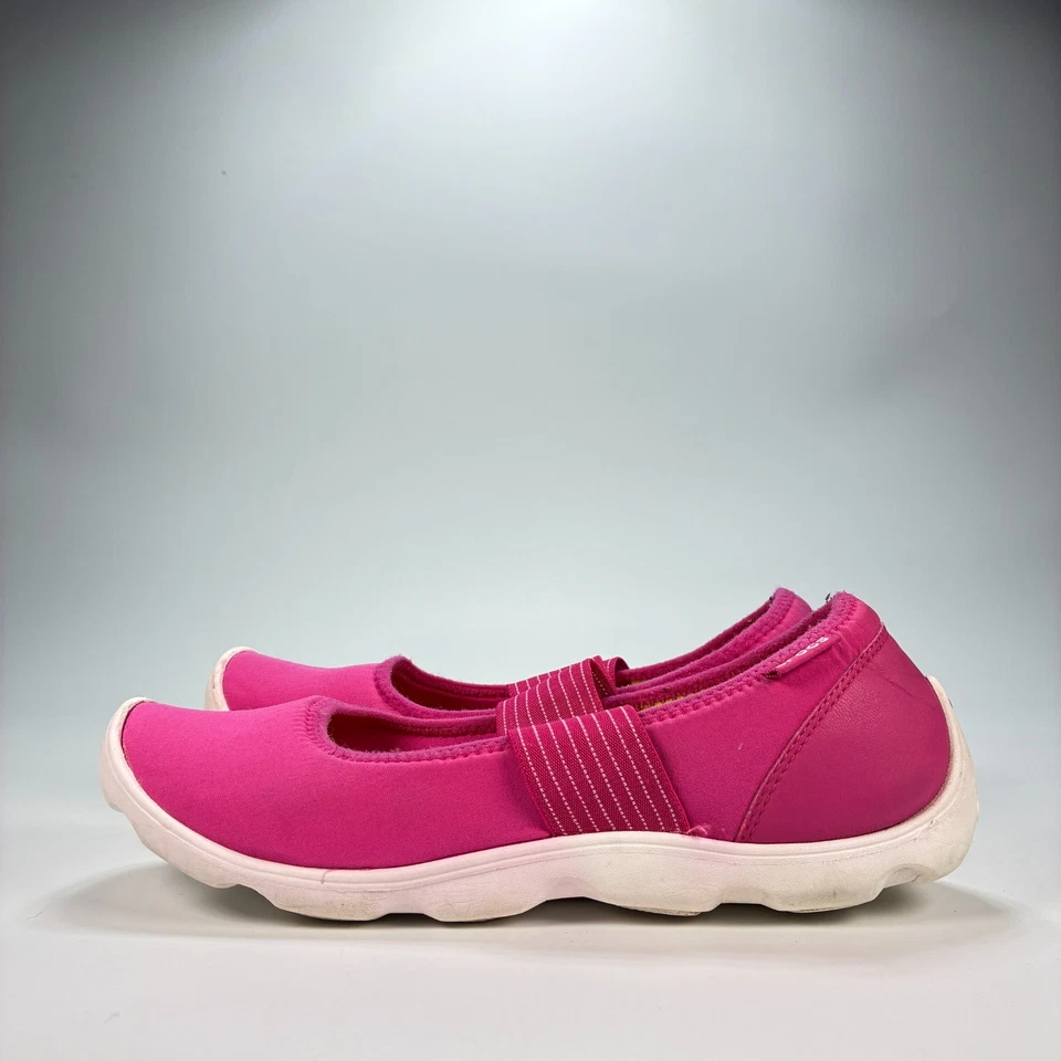 Crocs Duet Busy Day Mary Jane Pink Comfort Slip On Shoes 16025 Women's Size 9 - Image 4 of 4