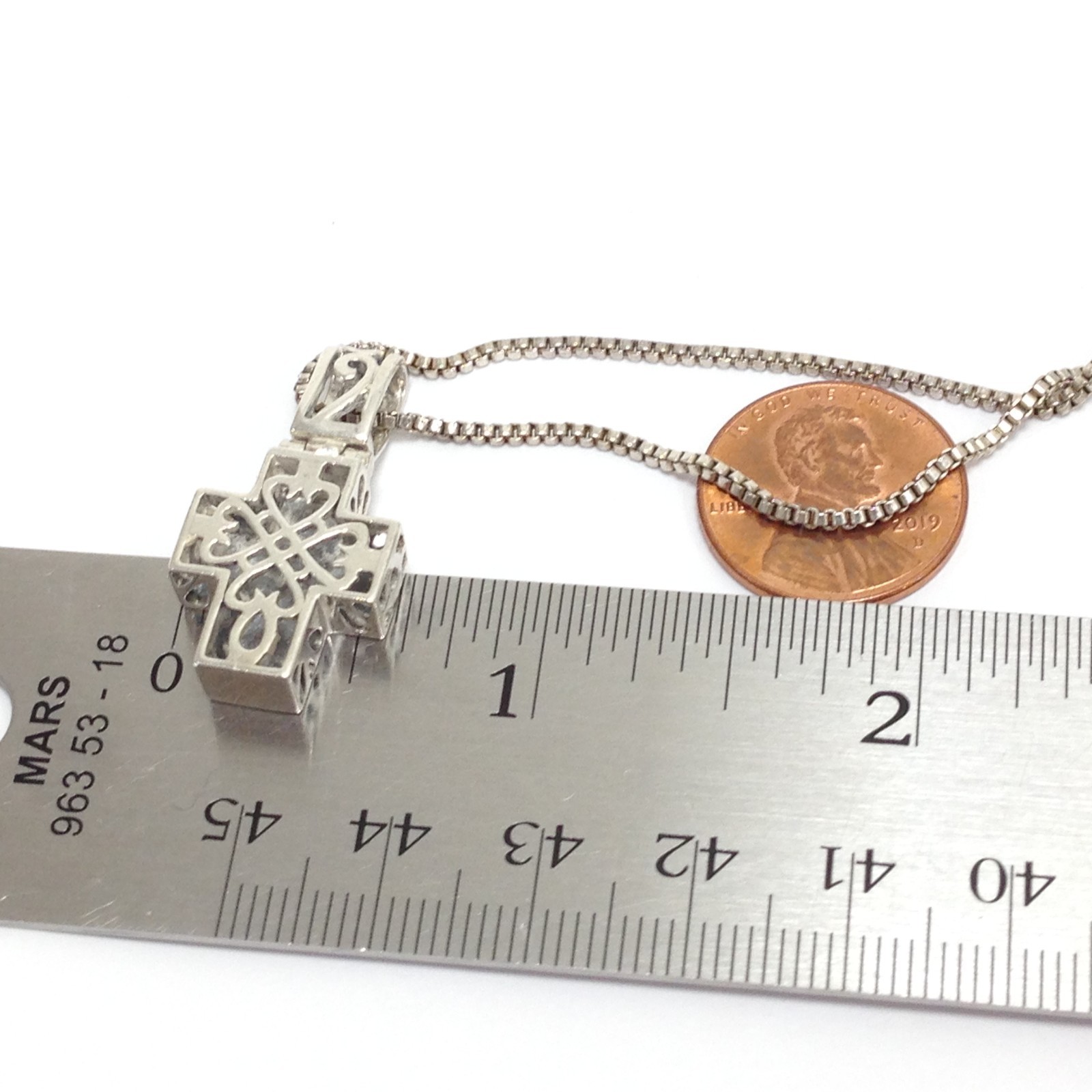 Sterling Silver Double Sided Reversible Heart Cut… - image 6